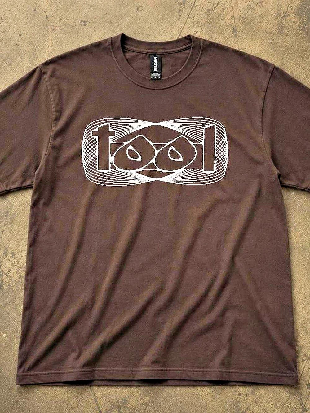 Brown Tool band T shirt